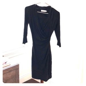 🖤Velvet by Graham & Spencer Black Wrap Dress